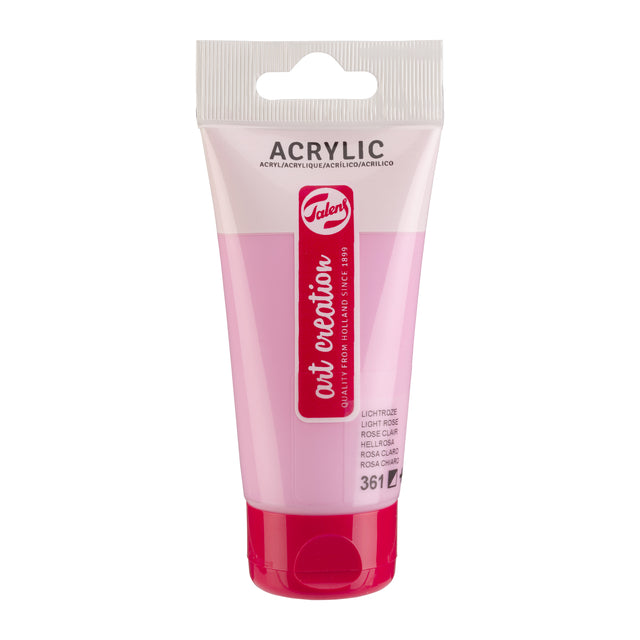Talens Art Creation -  Acrylverf tac 361 lichtroze tube 75ml