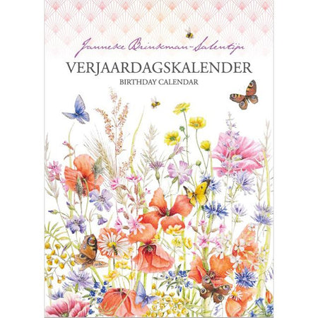 Janneke Brinkman - Calendario dei compleanni Papaveri | 3 pezzi