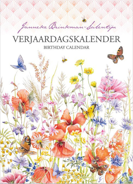 Janneke Brinkman - Calendario de cumpleaños Amapolas | 3 piezas