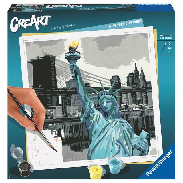 Ravensburger -  Schilderen op nummers creart new york city