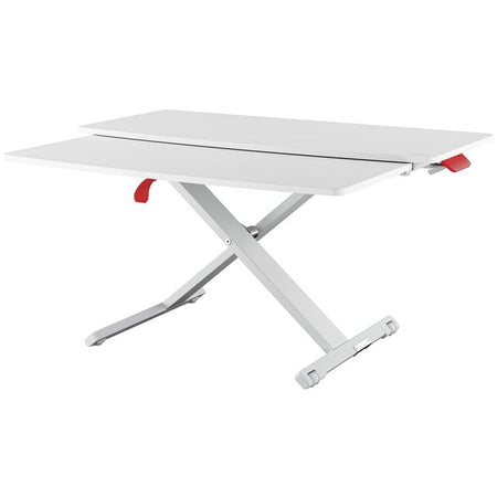 Leitz - Bureau assis-debout Ergo Cosy avec tiroir coulissant