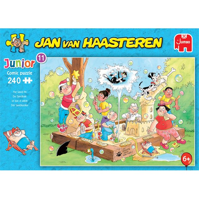 Jan van Haasteren -  Puzzel Junior De Zandbak 240 stukjes