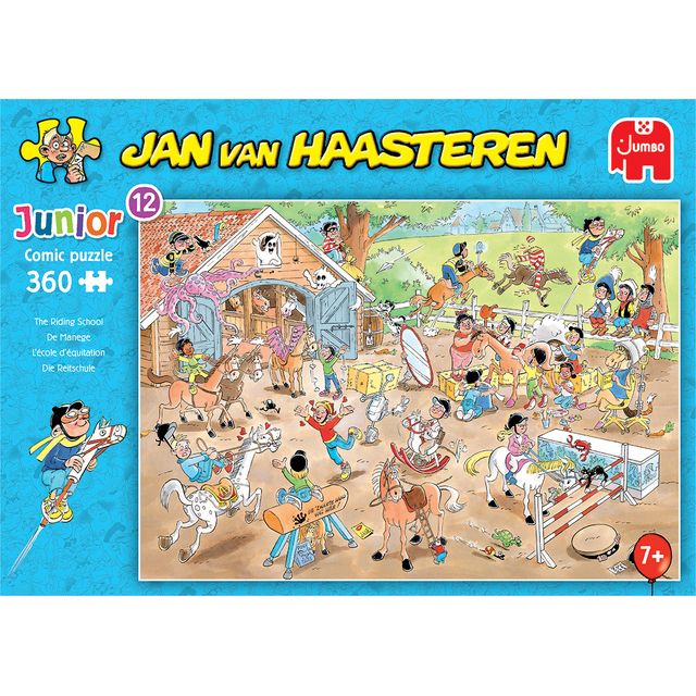 Jan van Haasteren - Puzzle Junior La Escuela de Equitación 360 piezas