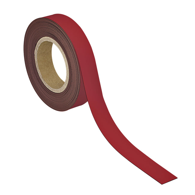 Maul - Nastro magnetico scrivibile - cancellabile 10mx30mmx1mm rosso