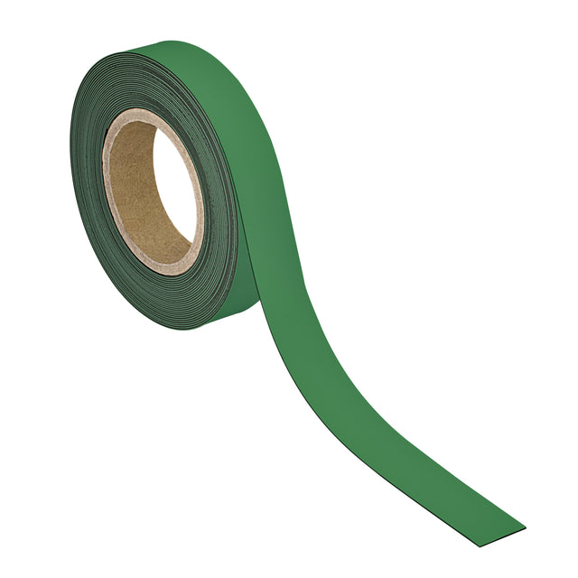 Maul -  Magneetband  schrijfbaar 10mx30mmx1mm groen