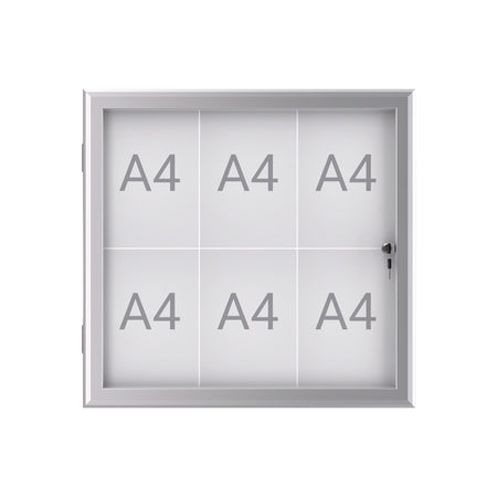 Maul -  Buiten- binnenvitrine excite 6xa4 slot