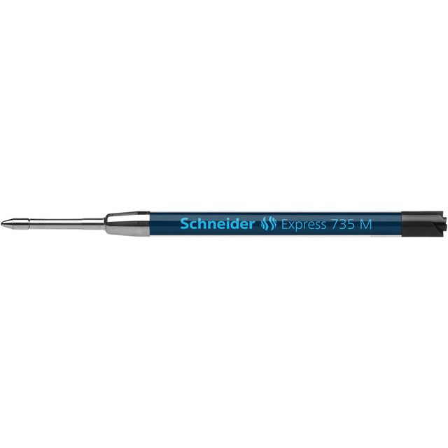 Schneider - Balpenvulling s 735 M zwart | 10 stuks