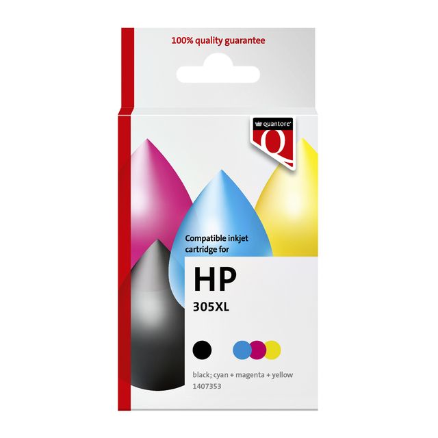 Quantore - Ink cartridge alternative for 305XL black + color