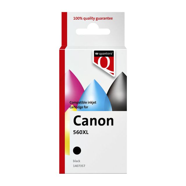 Quantore - Inkcartridge Canon PG560XL Schwarz