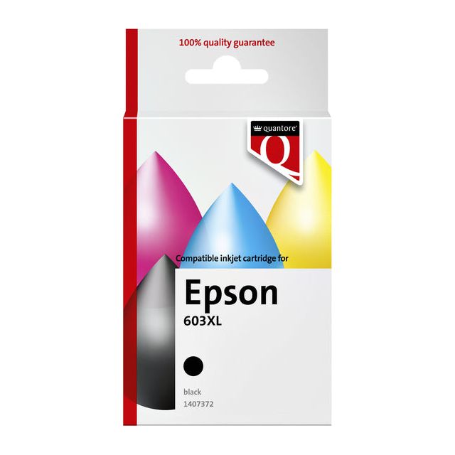 Quantore - Inkcartridge Epson 603xl Black | 1 pièce