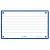 Oxford -  Flashcard 2.0 75x125mm 80 vel 250gr lijn blauw