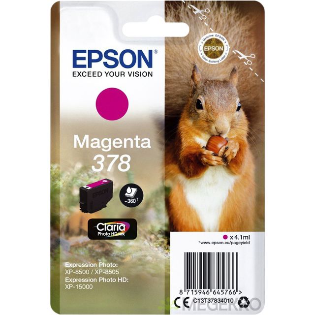 Epson - Tintenpatrone 378 T3783 rot