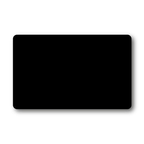 Klika -  Folie zwart 54x86mm dikte 0,75mm