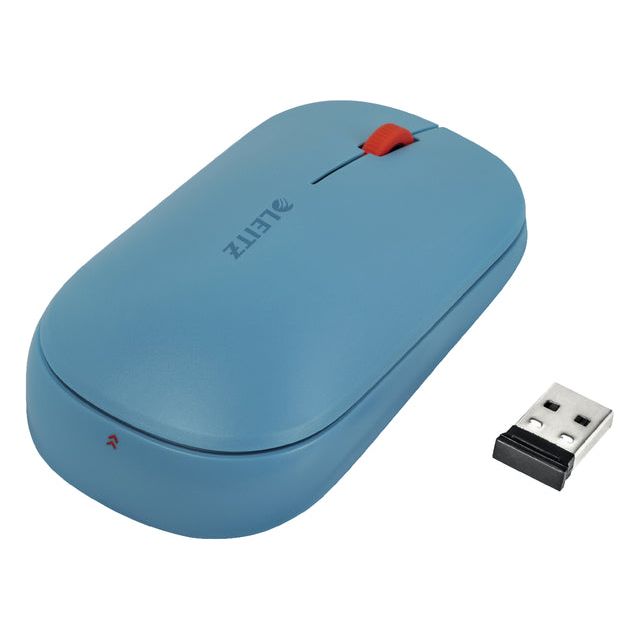 Leitz - Mouse sans fil confortable Sereen Blue