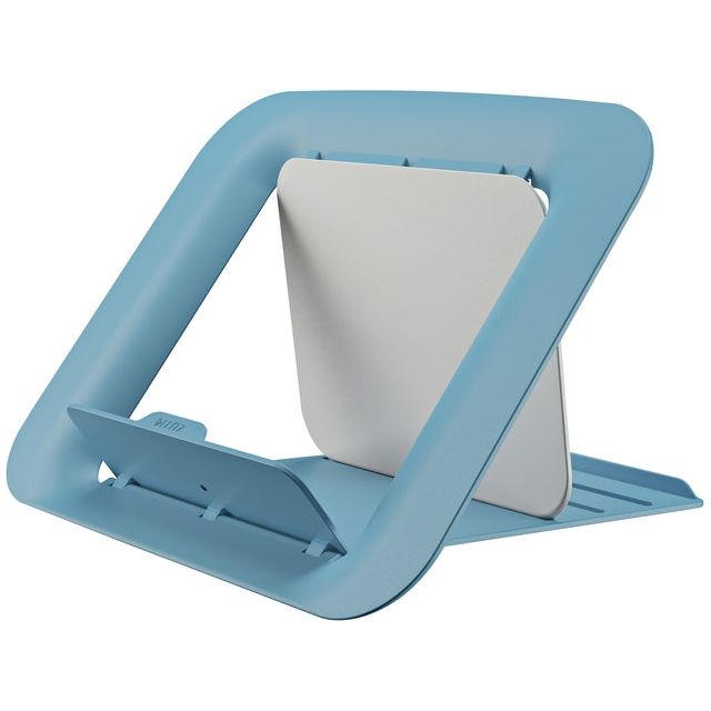 Leitz - Ergo Cosy laptopstandaard, 80 % gerecycleerd kunststof, blauw