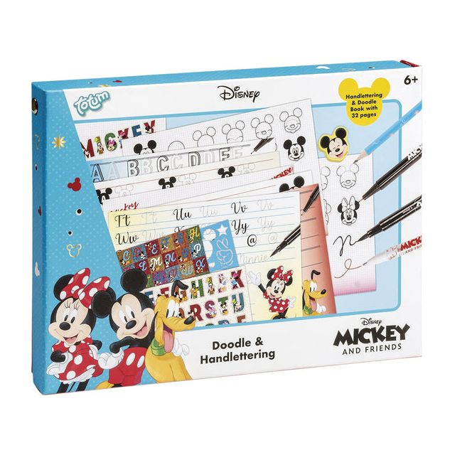 Totum - Handletterset disney mickey en minnie