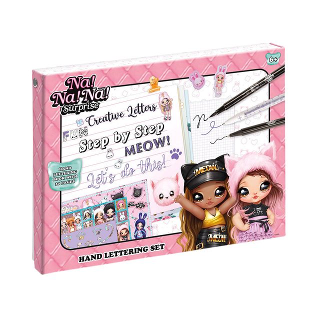 Totum -  Handletterset na!na!na! | 6 stuks