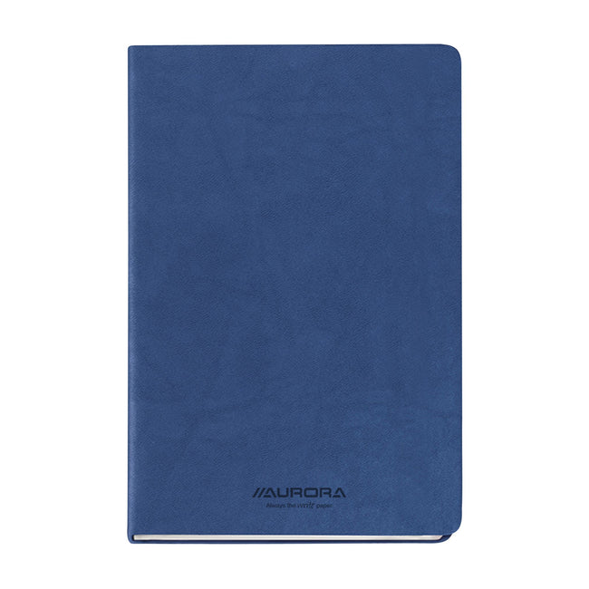 Aurora - Notizbuch Capri A5 192 Seiten liniert 80gr blau | 10 Stück