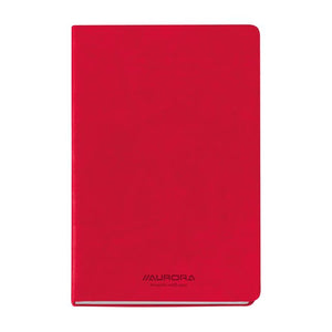 Aurora - Notebook Capri A5 192 pages line 80gr red