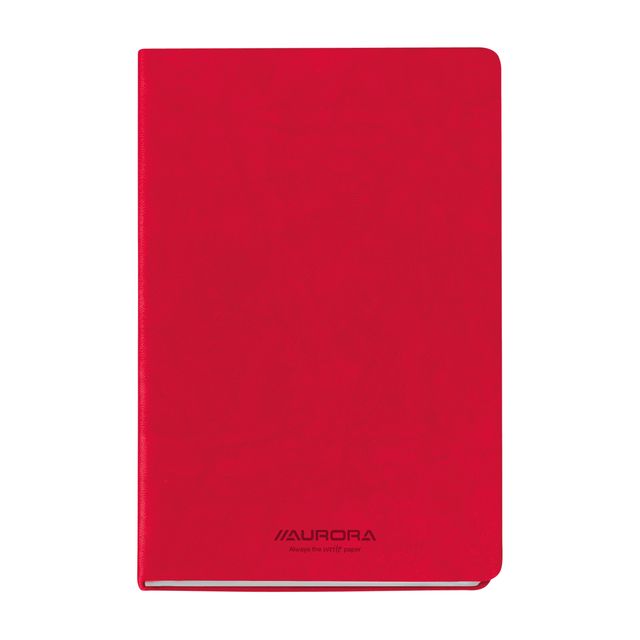 Aurora - Carnet Capri A5 192 pages ligné 80gr rouge | 10 pièces