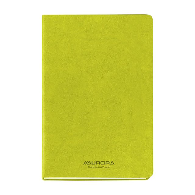 Aurora - Notitieboek aurora capri a5 192blz lijn 80gr groen