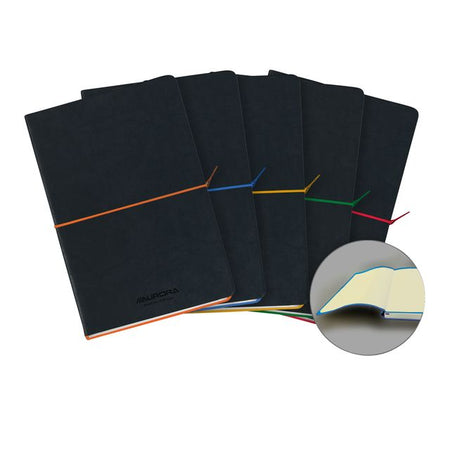 Aurora - Quaderno Tesoro A5 192 pagine linea 80gr assortiti | 10 pezzi
