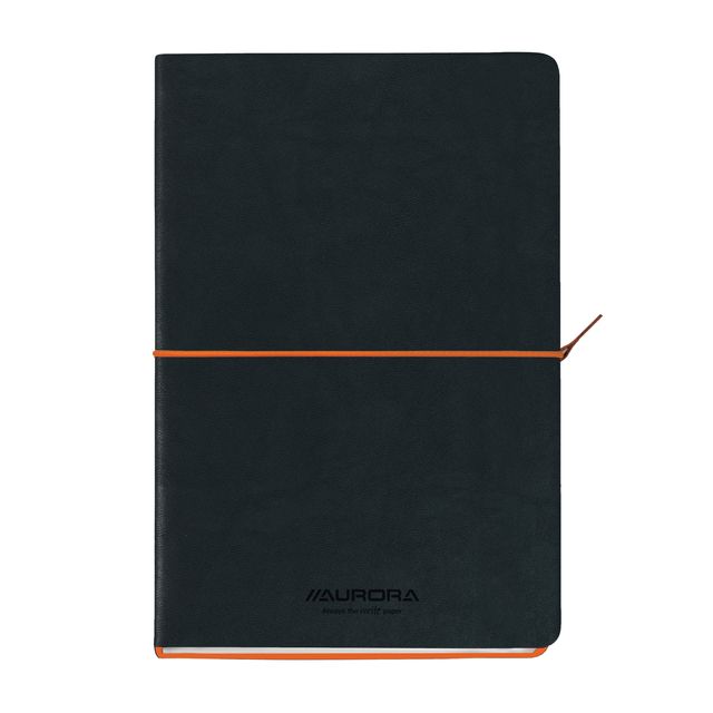 Aurora - Quaderno Tesoro A5 192 pagine linea 80gr arancio