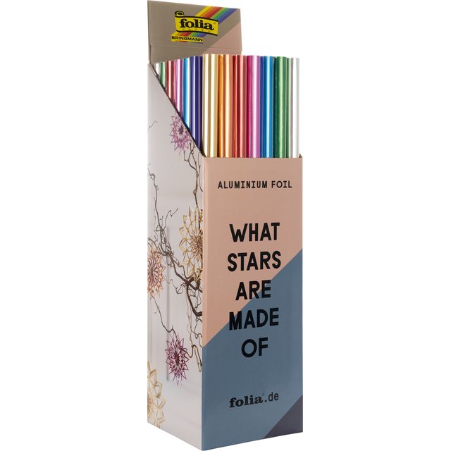 Folia Paper - Lámina artesanal Folia 50x78cm 50 rollos surtidos