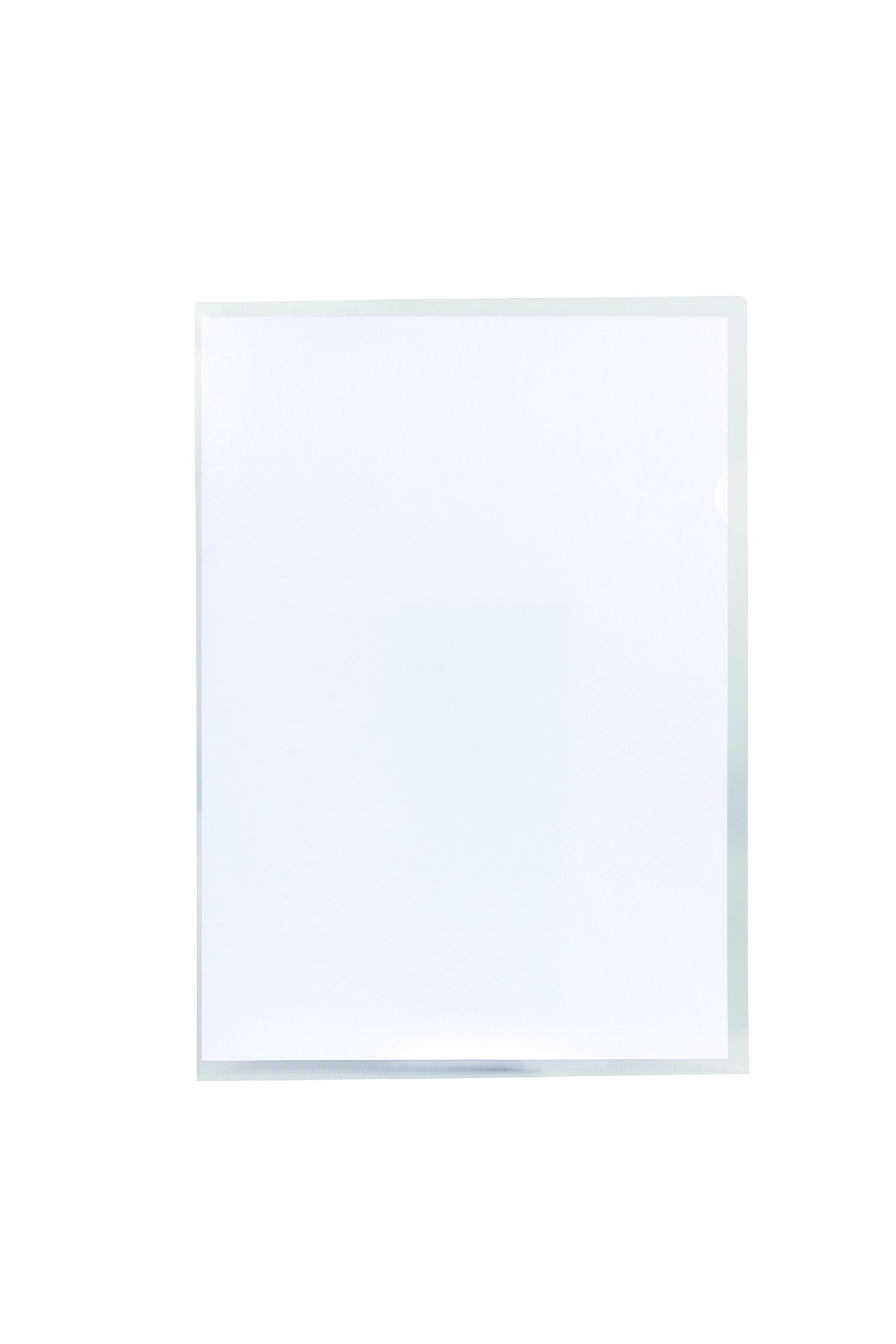Quantore - Insert folder L-model A4 PP 0.18mm grain 25 pieces