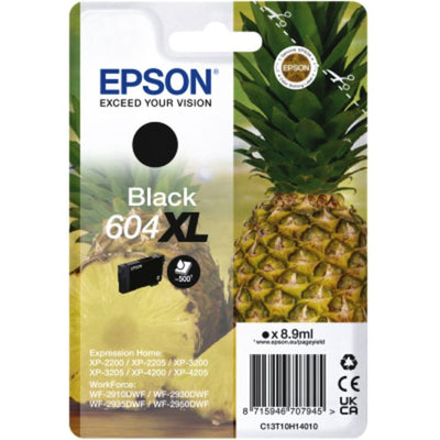 Epson - Cartouche d'encre 604XL T10H14 noire