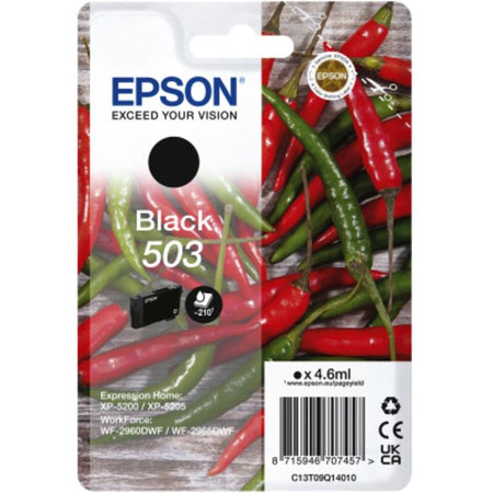 Epson - Cartuccia d'inchiostro 503 t09q14 nero | 10 pezzi
