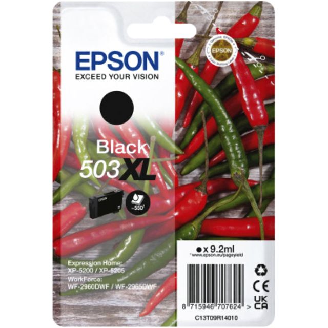 EPSON - Inkcartridge EPSON 503XL T09R14 Black | 10 pièces