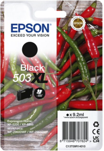 Epson - Cartuccia d'inchiostro 503xl t09r14 nero | 10 pezzi