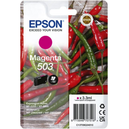 Epson - Cartuccia d'inchiostro 503 t09q34 rosso | 10 pezzi