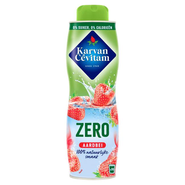 Karvan Cevitam - Sirop de fraise 0% sucre 600ml