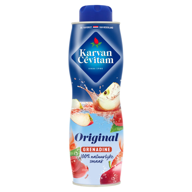 Karvan Cevitam - Siroop Karvan Cevitam grenadine 600 ml | Bouteille 600 millilitres | 6 morceaux