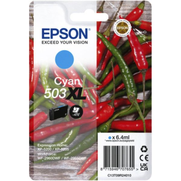 EPSON - Inkcartridge EPSON 503XL T09R24 BLUE | 1 pièce | 10 morceaux