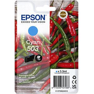 EPSON - Inkcartridge Epson 503 T09Q24 Blue | 1 pièce | 10 morceaux