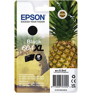 EPSON - Inkcartridge EPSON 604XL T10H14 Black | 1 pièce