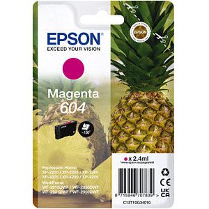 Epson - Inktcartridge epson 604 t10g34 rood | 1 stuk | 10 stuks