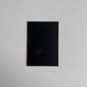 Klika -  Folie 52x74 mm zwart krijtfolie A8