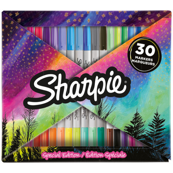 Sharpie - Viltstift ie bigpack fold 30 kleuren