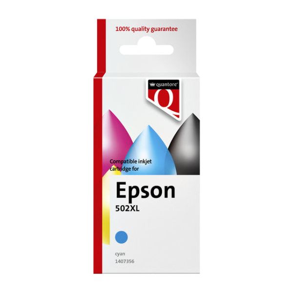 Quantore - Inktcartridge epson 502xl blauw