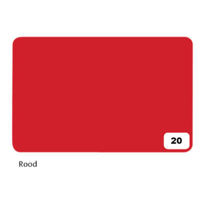 Folia Paper -  Fotokarton folia 300gr 50x70cm 20 vuurrood