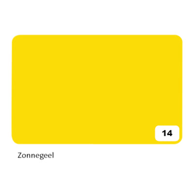 Folia Paper -  Fotokarton folia 300gr 50x70cm 14 banaangeel | 10 stuks