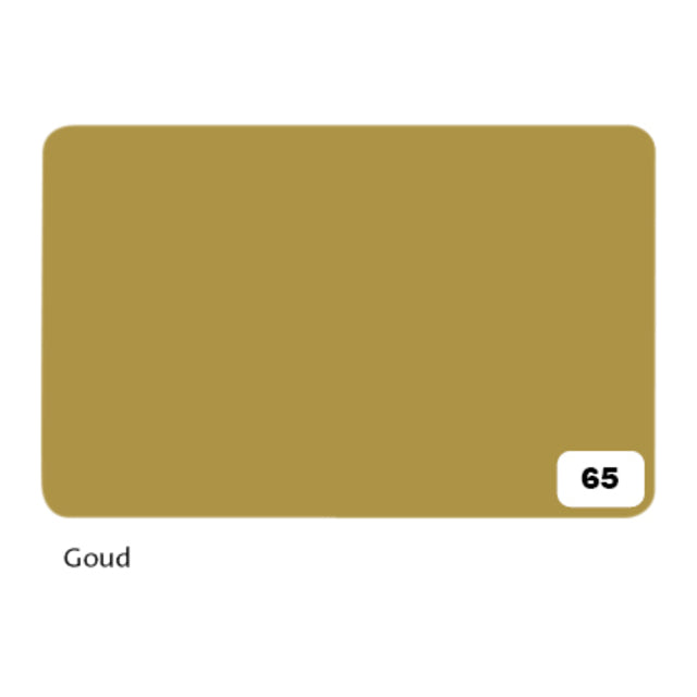 Folia Paper -  Fotokarton folia 300gr 50x70cm 65 goud | 10 stuks