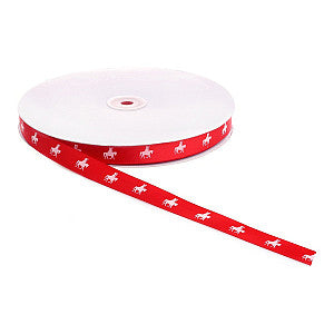 Sint op Ozosnel lint rood 16mm x 25 meter