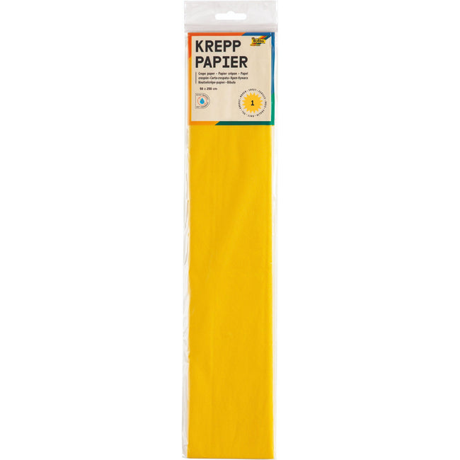 Folia - Papel crepé 250x50cm nr106 amarillo