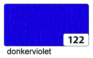 Folia Paper - Crepe paper Folia 250x50cm nr122 dark violet | 10 pieces