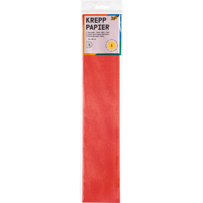 Folia Paper - Crepe paper Folia 250x50cm nr134 bright red | 10 pieces